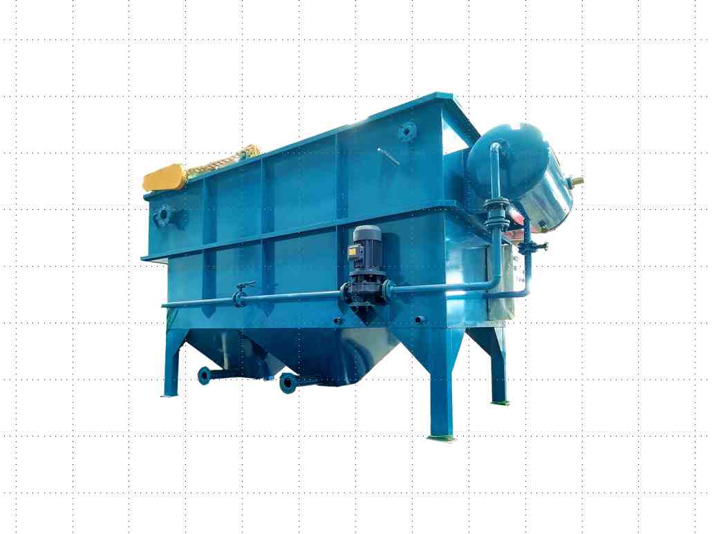 600噸廢水處理采用怎么樣的氣浮機(jī)？-樂(lè)中環(huán)保